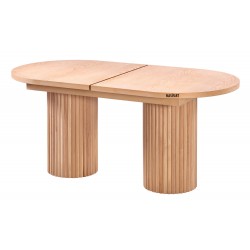 Masifart Mensa 160 Lık Oval Ptt Açılır Masa Cilasız Ham