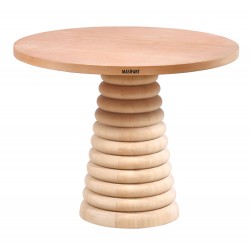 Masifart Seneca 90 Lık Class Konik Masa Cilasız Ham