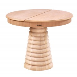 Masifart Abby 100 Lük Yuvarlak Class Konik Açılır Masa Cilasız