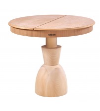 Masifart Abby 100 Lük Yuvarlak Oscar Açılır Masa Cilasız Ham