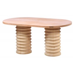 Masifart Pool 160 Lık Star Oval Masa Cilasız Ham