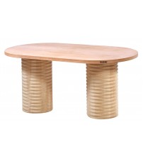 Masifart Bonus 200 Lük Suyolu Oval Masa Cilasız Ham