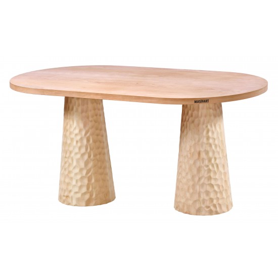 Masifart Pavor 180 Lik Petek Oval Masa Cilasız Ham