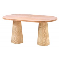 Masifart Tylon 180 Lik Zikzak Oval Masa Cilasız Ham