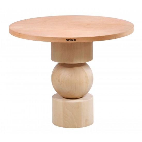 Masifart Eftina 90 Lık Bohem Masa Cilasız Ham