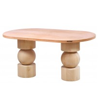 Masifart Eftina 180 Lik Bohem Oval Masa Cilasız Ham