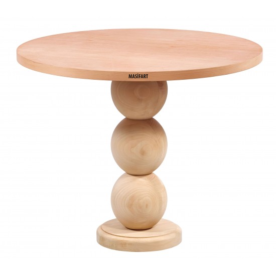 Masifart Ephesi 90 Lık Boncuk Masa Cilasız Ham