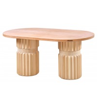 Masifart Steit 200 Lük Prestij Oval Masa Cilasız Ham