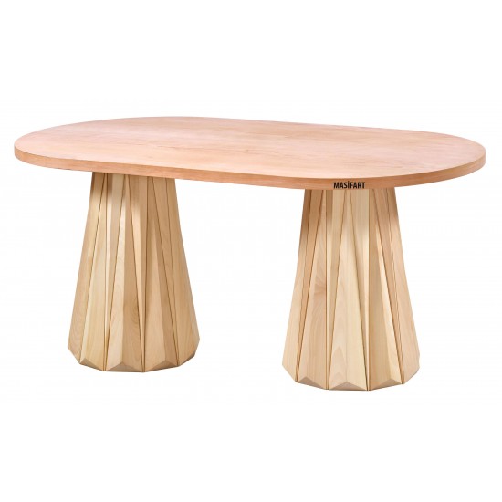 Masifart Miran 200 Lük Vega Oval Masa Cilasız Ham