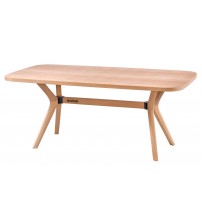 Masifart Alirio 190 Lık Kayın Poli Robus Masa Cilasız Ham