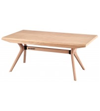 Masifart Dirca Poli Meşe Masa Cilasız Ham