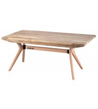 Masifart Dirca Poli Ceviz Masa Cilasız Ham