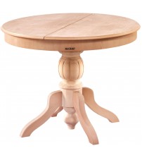 Masifart Rozet 100 Lük Yuvarlak Baba Açılır Masa Cilasız Ham