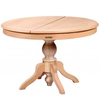 Masifart Rozet 120 Lik Yuvarlak Baba Açılır Masa Cilasız Ham