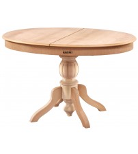 Masifart Rozet 130 Luk Oval Baba Açılır Masa Cilasız Ham