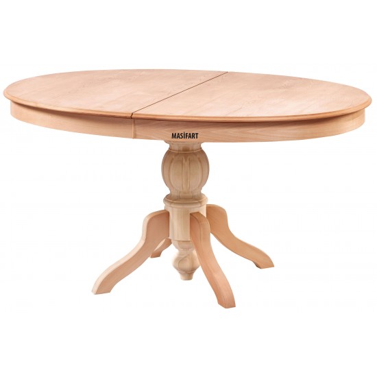 Masifart Rozet 150 Lik Oval Baba Açılır Masa Cilasız Ham