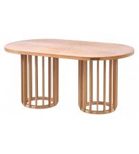 Masifart Nidus 200 Lük Meridyen Oval Masa Cilasız Ham