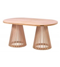 Masifart Avila 180 Lik Kafes Oval Masa Cilasız Ham