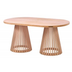 Masifart Avila 180 Lik Kafes Oval Masa Cilasız Ham