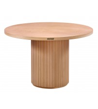 Masifart Apole 140 Lık Geniş Çizgili Masa Cilasız Ham