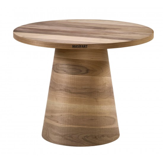 Masifart Pagina 110 Luk Ceviz Fıçı Masa Cilasız Ham