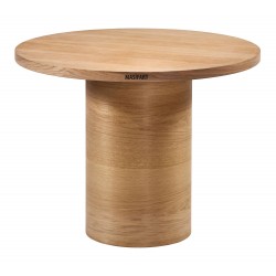 Masifart Taus 80 Lik Meşe Dar Silindir Masa Cilasız Ham