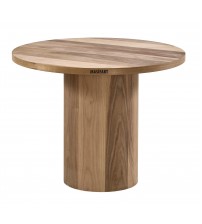 Masifart Anima 80 Lik Ceviz Dar Silindir Masa Cilasız Ham