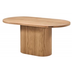 Masifart Nimbus 160 Lık Meşe Ufo Oval Masa Cilasız Ham