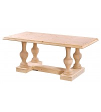 Masifart Trıe Ladin Masa Cilasız Ham