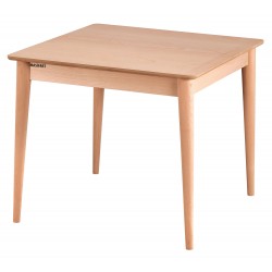 Masifart Sueci Kare Retro Masa Cilasız Ham