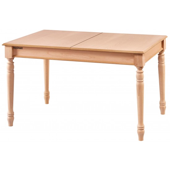 Masifart Paraka 120 Lik Açılır Tornalı Masa Cilasız Ham