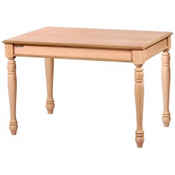 Masifart Paraka 140 Lık Sabit Tornalı Masa Cilasız Ham