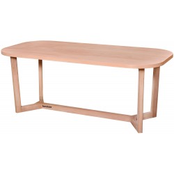 Masifart Marzino İskandinav Masa Cilasız Ham