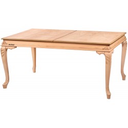 Masifart Novella 170 Lik Bombeli Oymalı Açılır Masa Cilasız Ham