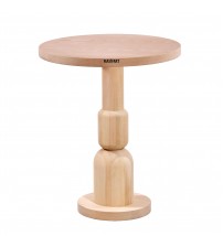 Masifart Plavia Yuvarlak Rio Bistro Masa Cilasız Ham