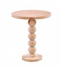 Masifart Plavia Yuvarlak Joy Bistro Masa Cilasız Ham