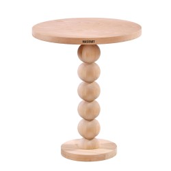 Masifart Plavia Yuvarlak Joy Bistro Masa Cilasız Ham