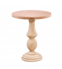 Masifart Plavia Yuvarlak Vazo Bistro Masa Cilasız Ham