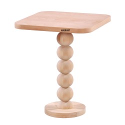 Masifart Arca Kare Joy Bistro Masa Cilasız Ham