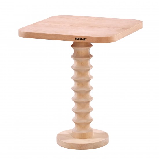 Masifart Arca Kare Oslo Bistro Masa Cilasız Ham