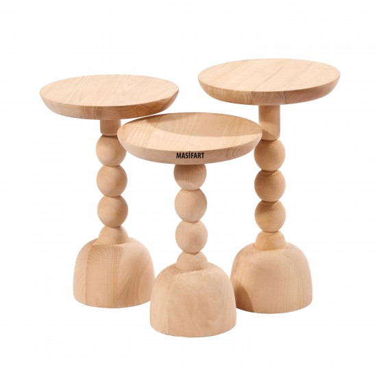 Masifart Parma Boncuk Mantar Zigon Cilasız Ham