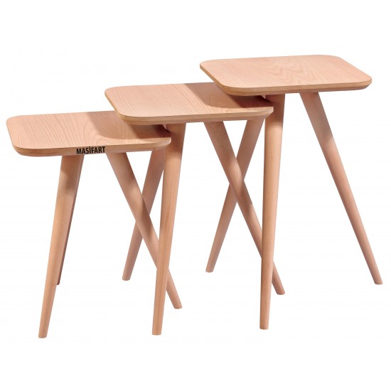 Masifart Aqua Kare Retro Zigon Cilasız Ham