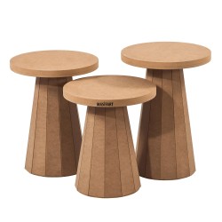 Masifart Avella Mdf Line Zigon Cilasız Ham