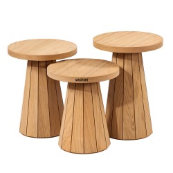 Masifart Pedis Meşe Line Zigon Cilasız Ham