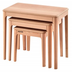 Masifart Candidus Soft Kayın Zigon Cilasız Ham