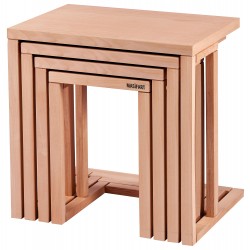 Masifart Stoke 4 Lü Kayın C Zigon Cilasız Ham