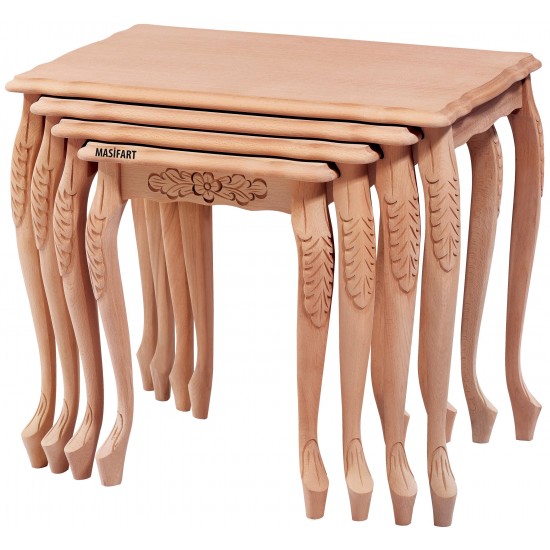 Masifart Matous Lükens Kaba Oymalı Zigon Cilasız Ham