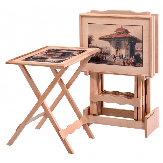 Masifart Atien No 26 Büyük Çanta Zigon Cilasız Ham