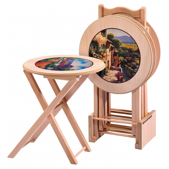 Masifart Porto No 115 Yuvarlak Çanta Zigon Cilasız Ham