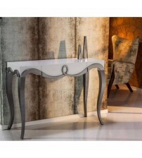 Masifart 4557 Kabartmalı Dresuar Beyaz Lake Gümüş Varak 113cm